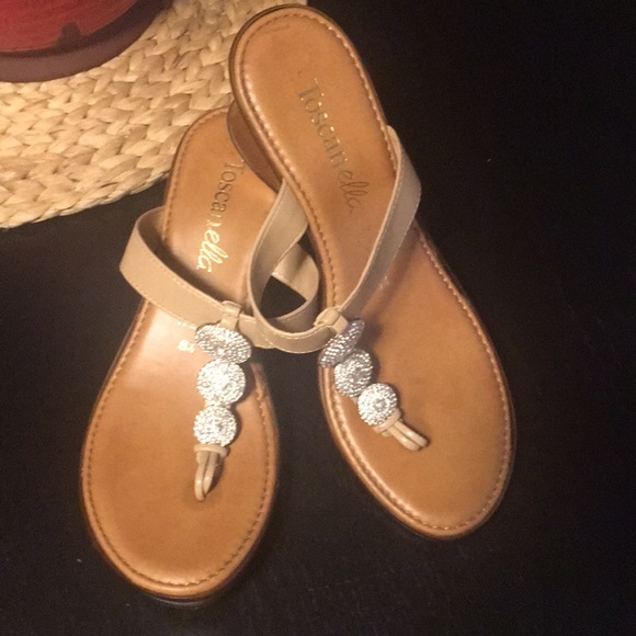 Sandals from Italy. Size 8.1/4 - Picture 2 of 3